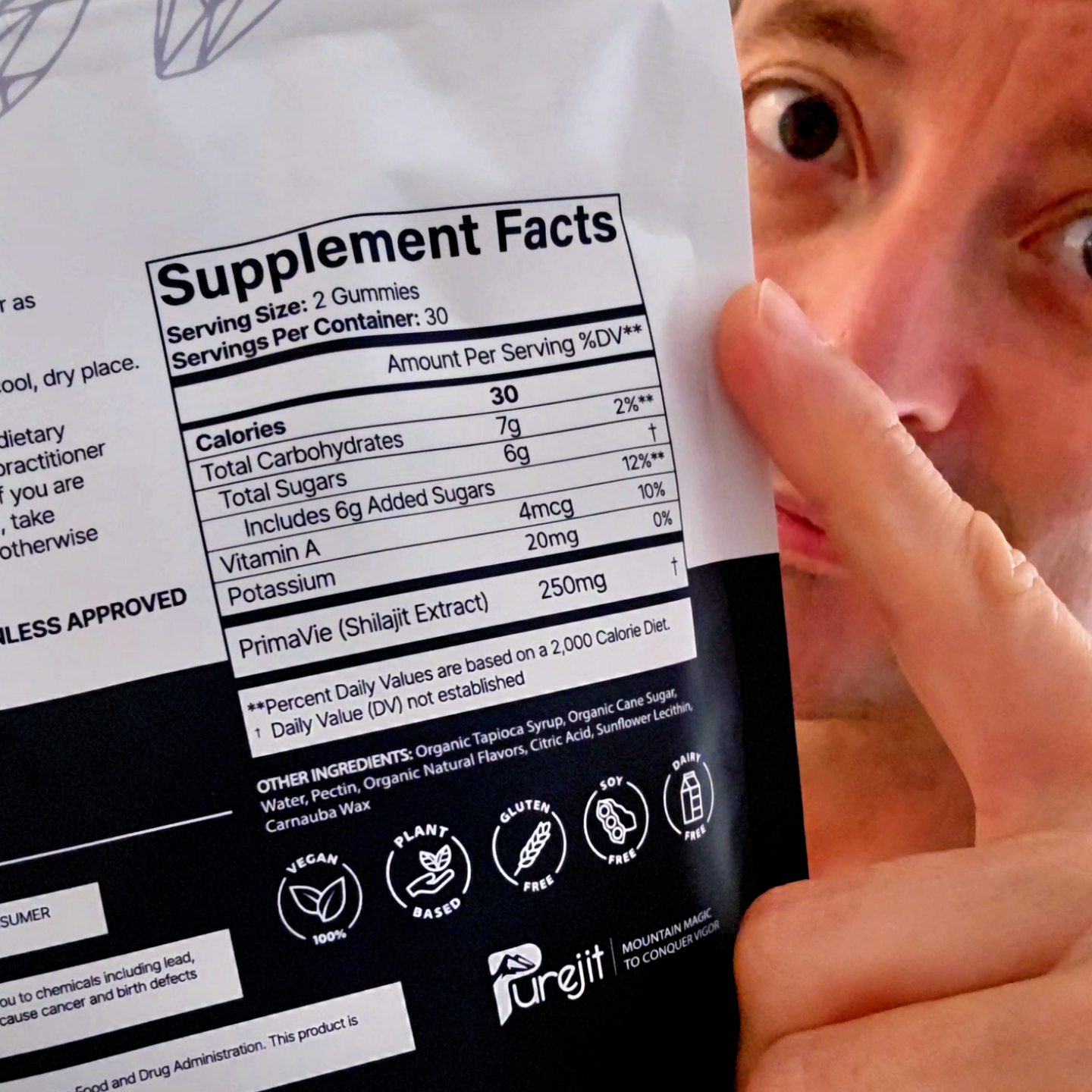 PUREJIT® 100% ORIGINAL HIMALAYAN SHILAJIT DAILY GUMMIES