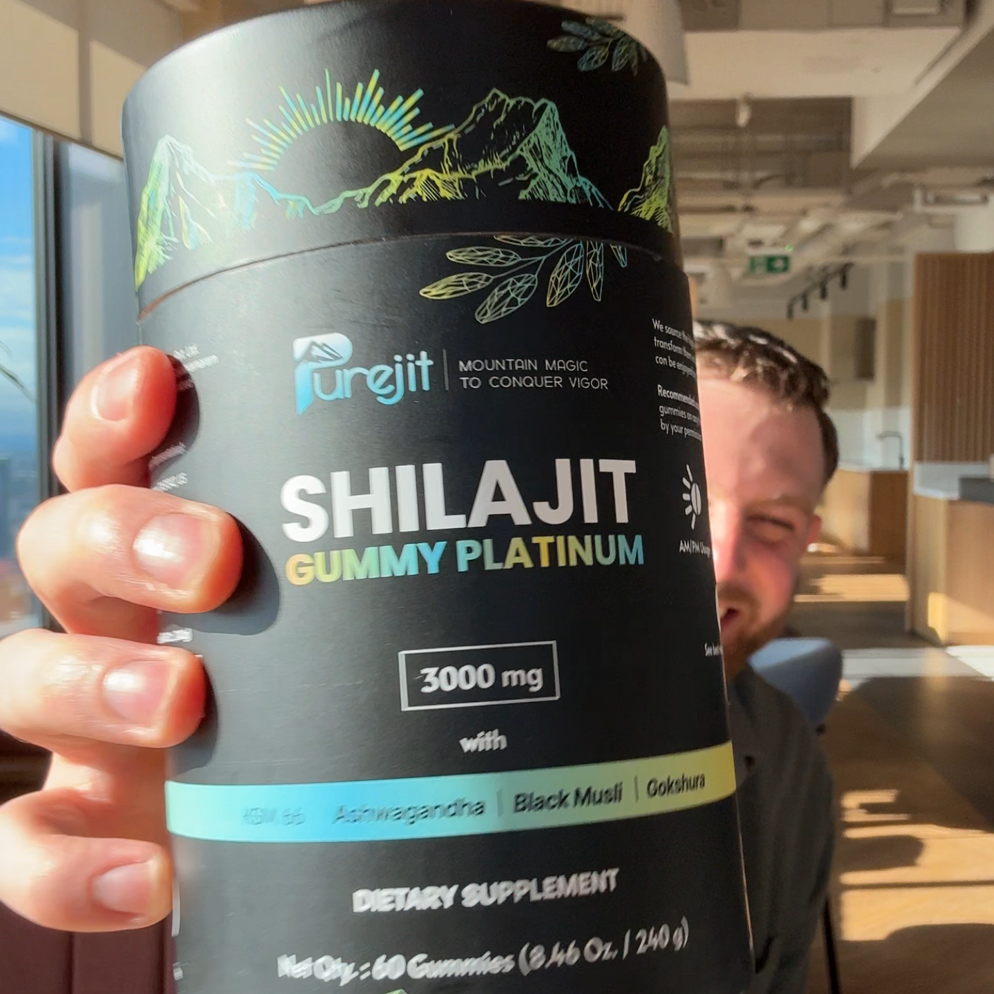 PUREJIT© 100% SHILAJIT GUMMY PLATINUM