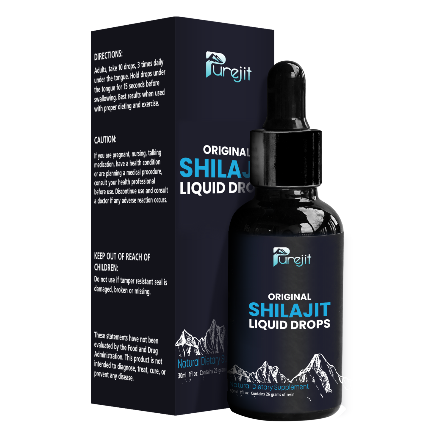 PUREJIT™ ORIGINAL SHILAJIT LIQUID DROPS