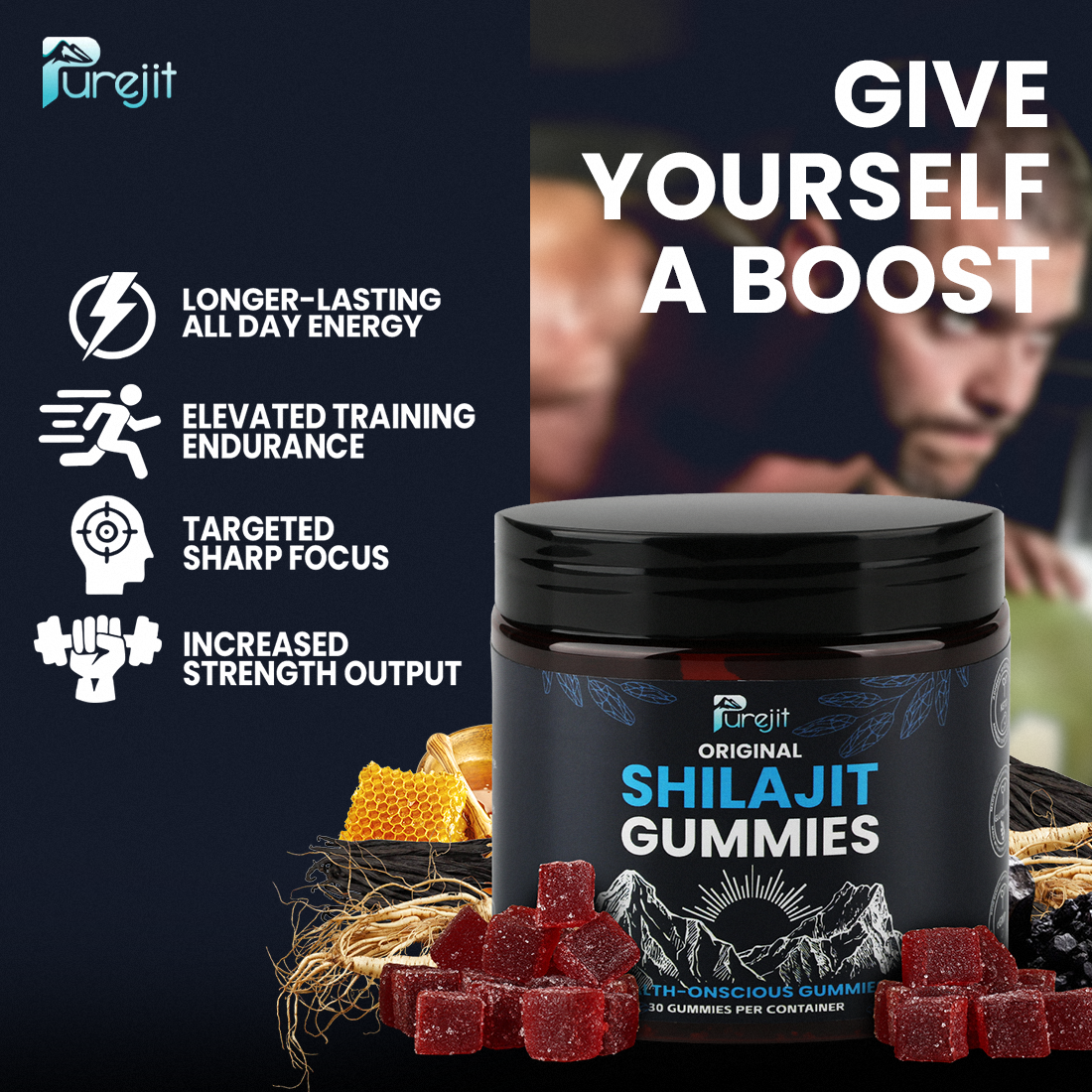 PUREJIT© SHILAJIT GUMMIES & SEAMOSS GUMMIES SPECIAL BUNDLE