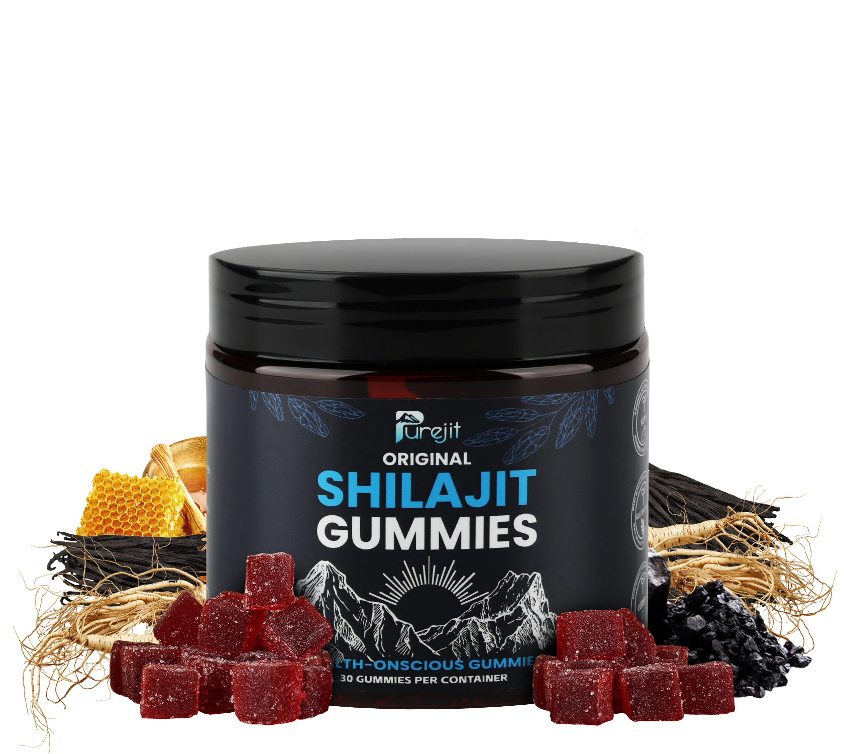 PUREJIT© SHILAJIT GUMMIES & SEAMOSS GUMMIES SPECIAL BUNDLE