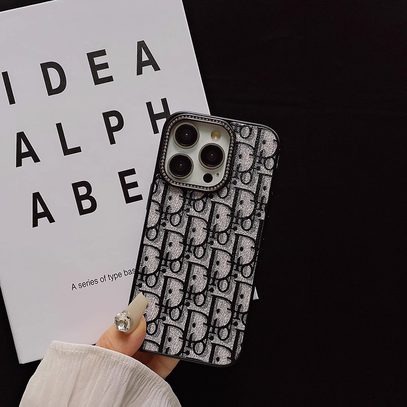 CD iPhone Case With Diamond  -ZSK240513-GTOCASE