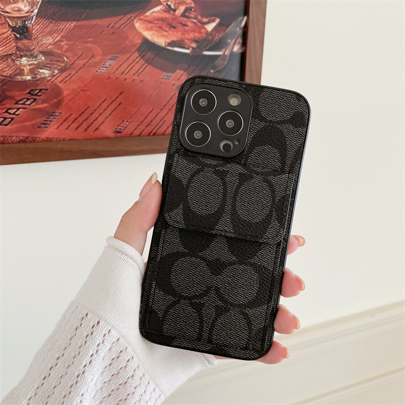 CH  iPhone Case With  Wallet Black-HP240513-GTOCASE