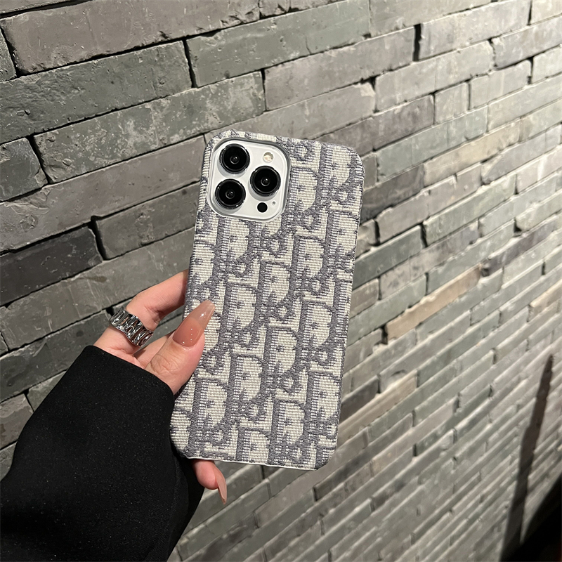 CD iPhone Case Classic Fabric Gray -GDK240315-GTOCASE