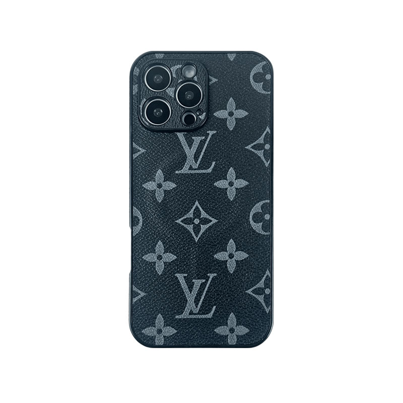 Leather Monogram Magnetic iPhone Case（Magsafe） For iPhone 17 Series-CMLV061