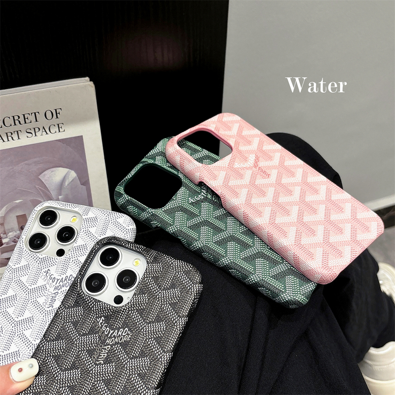 Leather GD iPhone Case Red-XKK250905