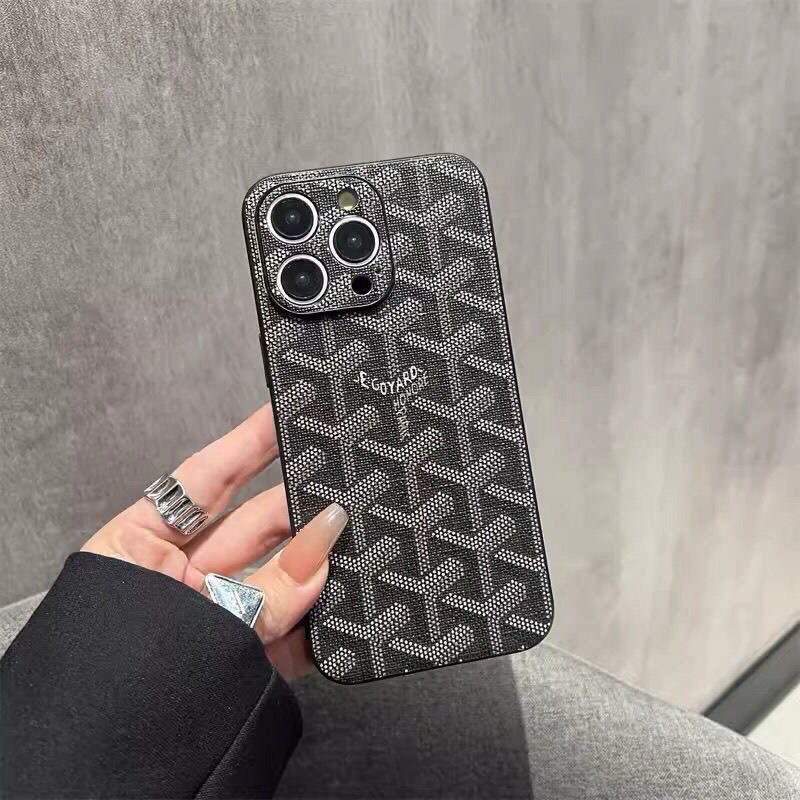 Classic GD iPhone Case With Lens Protection Black-JDK251415