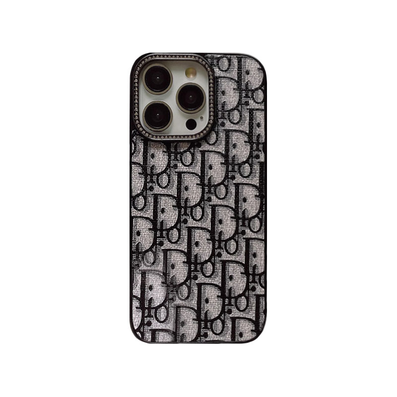 CD iPhone Case With Diamond  -ZSK240513-GTOCASE