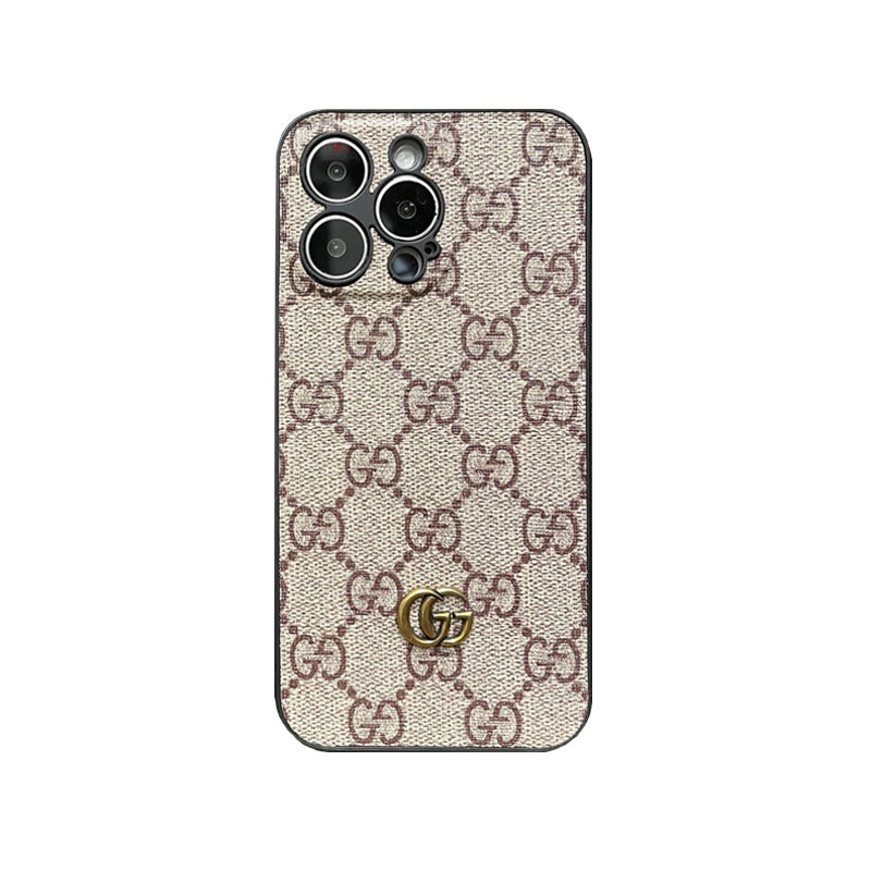Classic GG iPhone Case GG Leather -LG240523-GTOCASE