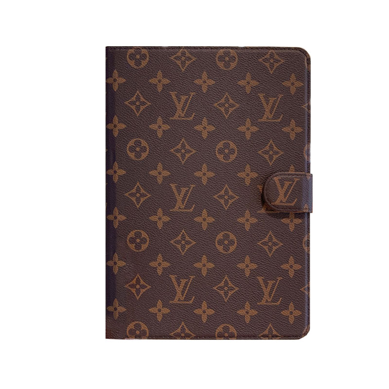 Leather Monogram iPad Case Small Printing -IPA251459-GTOCASE