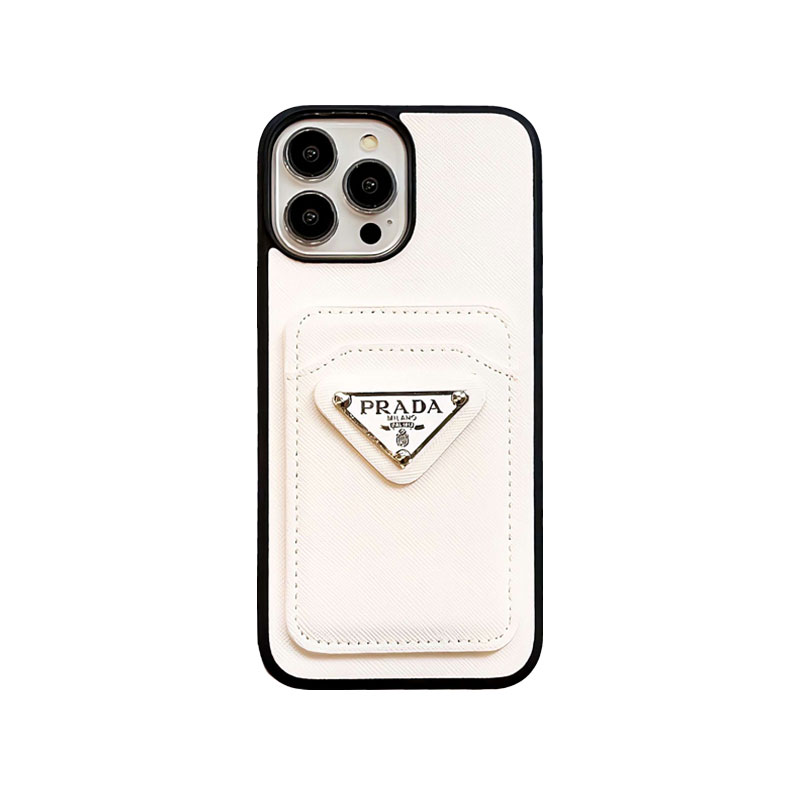 Classic PR iPhone Case With Card Holder Black -JDB240403-GTOCASE