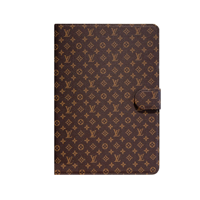 Leather Monogram iPad Case Small Printing -IPA251459-GTOCASE