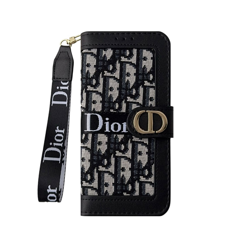 CD iPhone Case With Card Holder And Wrist Strap-CZW251138