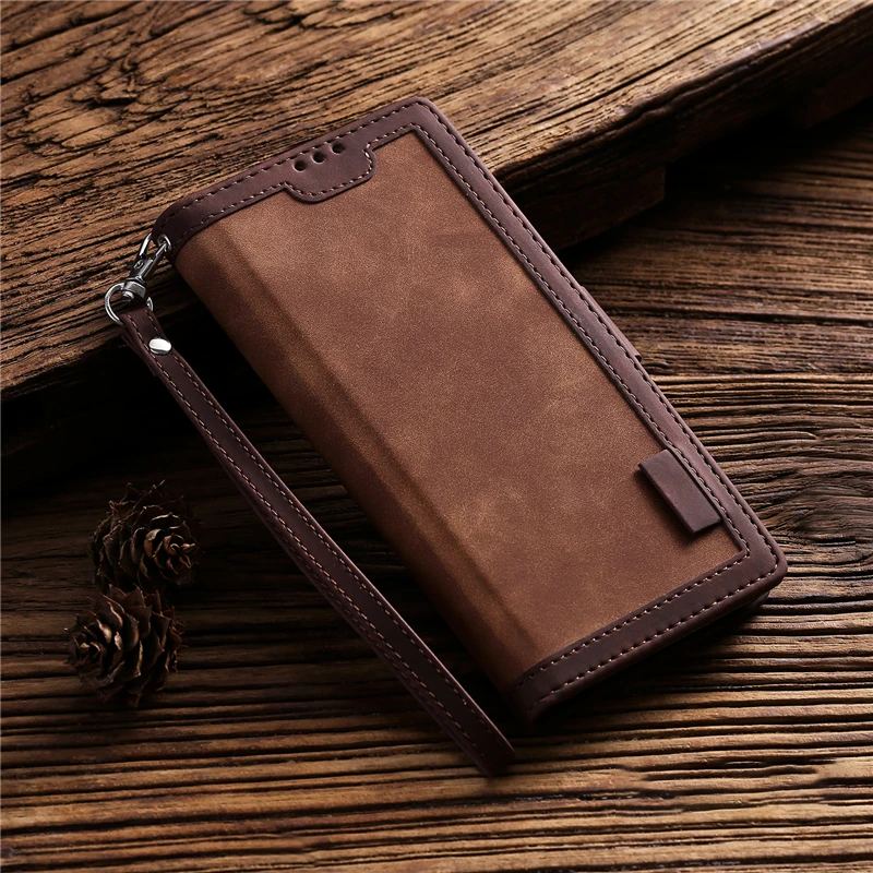 Luxury Leather Flip iPhone Case With Premium Wallet Cover-GSK251448