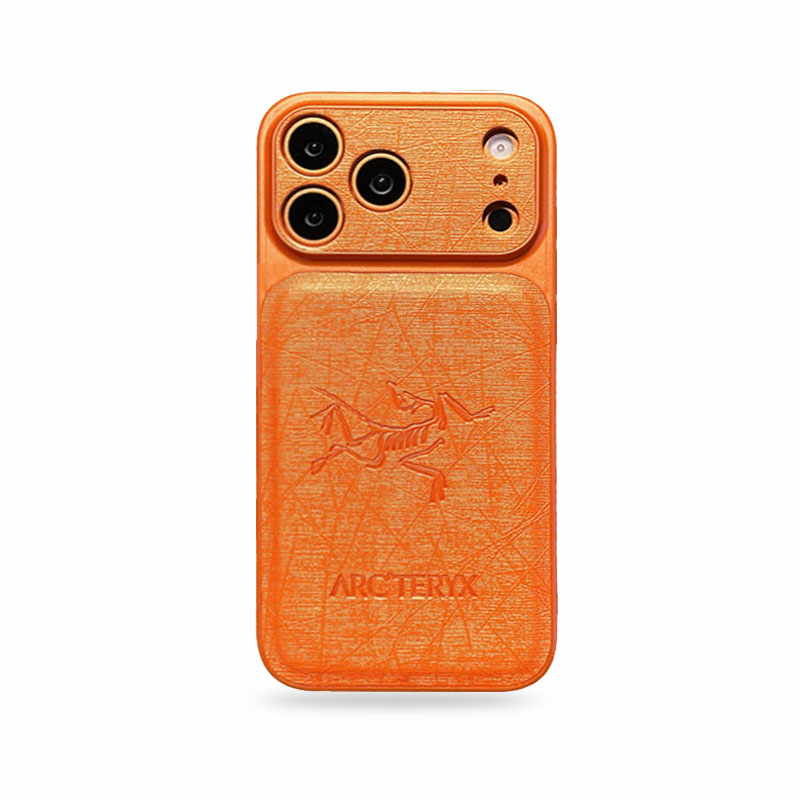 Elegant APX iPhone case orange– GZLV008