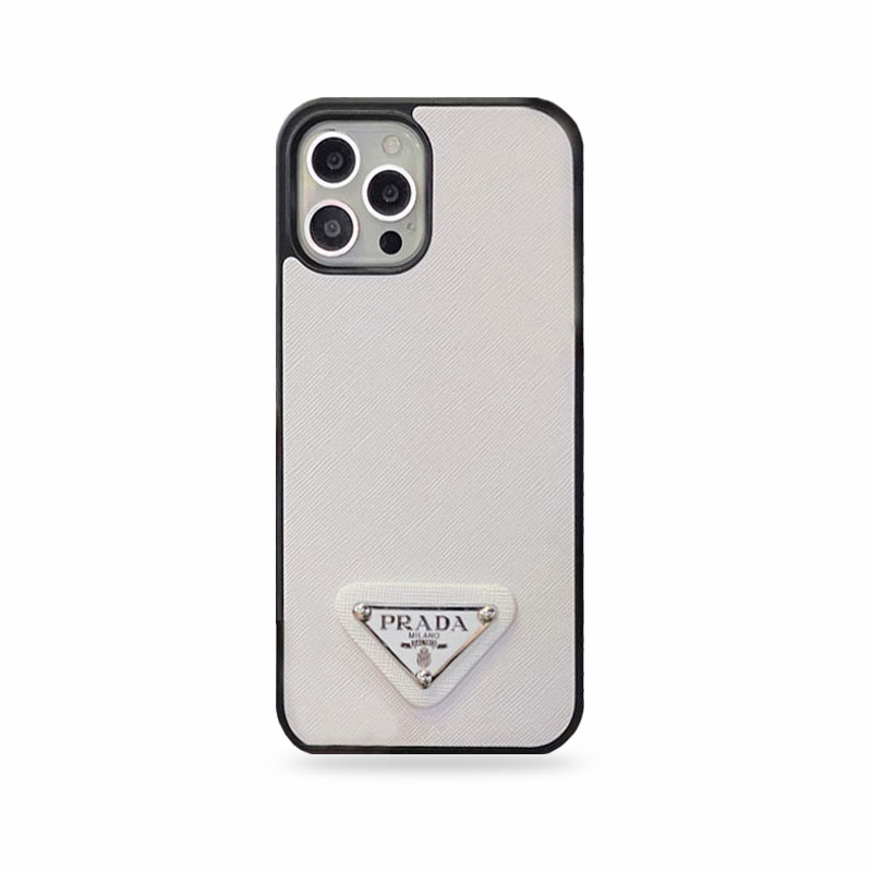 PR iPhone Case Leather White-JS241642