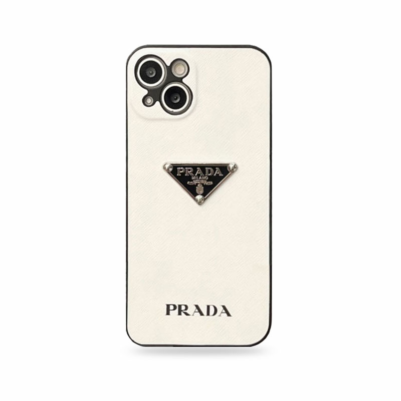 Prada iPhone Case Premium Leather Protective Cover