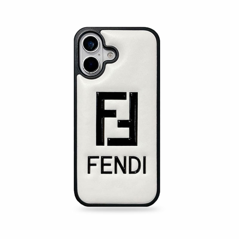 Puffer FD iPhone Case White-CZK251119