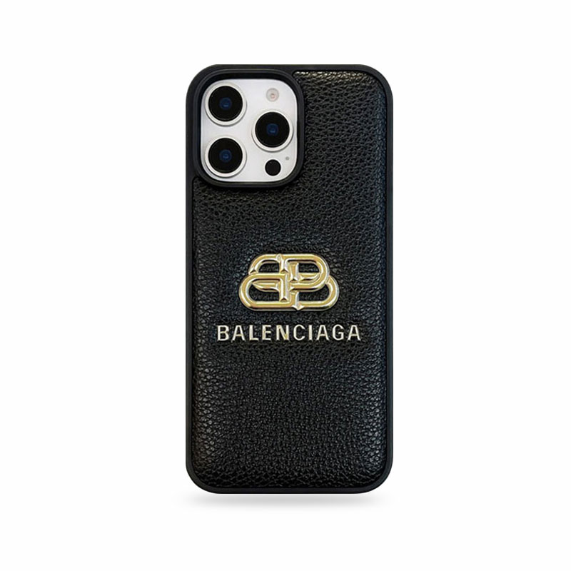 Leather BA iPhone Case Black-CZP250905