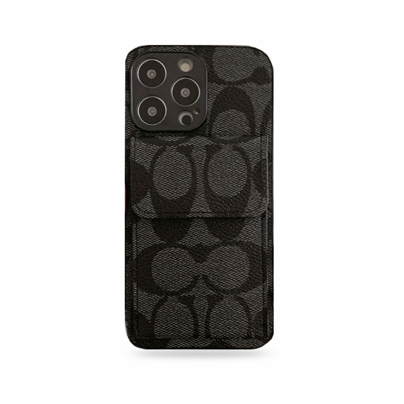 CH  iPhone Case With  Wallet Black-HP240513