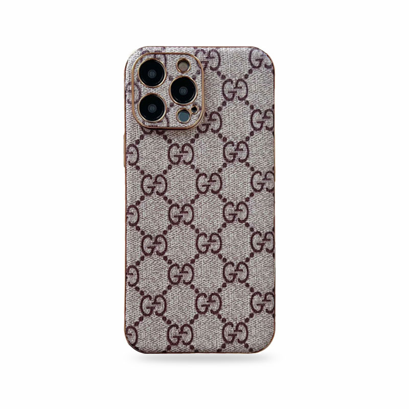 Gucci Leather iPhone Case Classic Stylish Protective