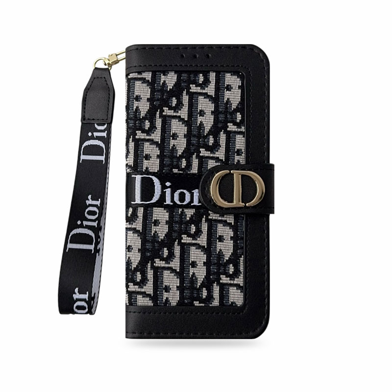 CD iPhone Case With Card Holder And Wrist Strap-CZW251138
