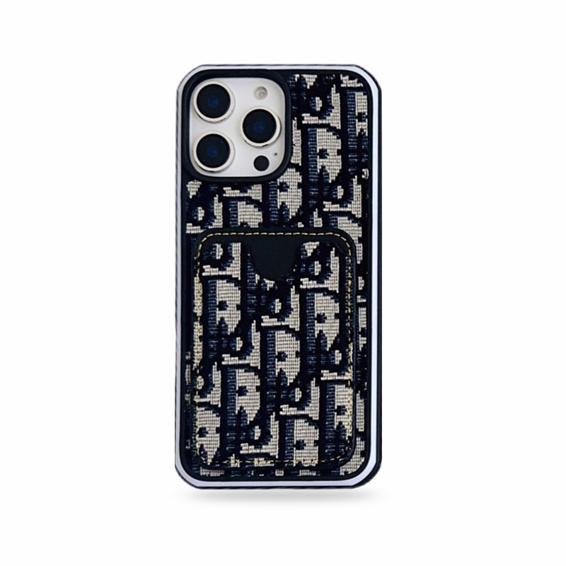 Fabrics CD iPhone Case With Card Holder -CZK251705