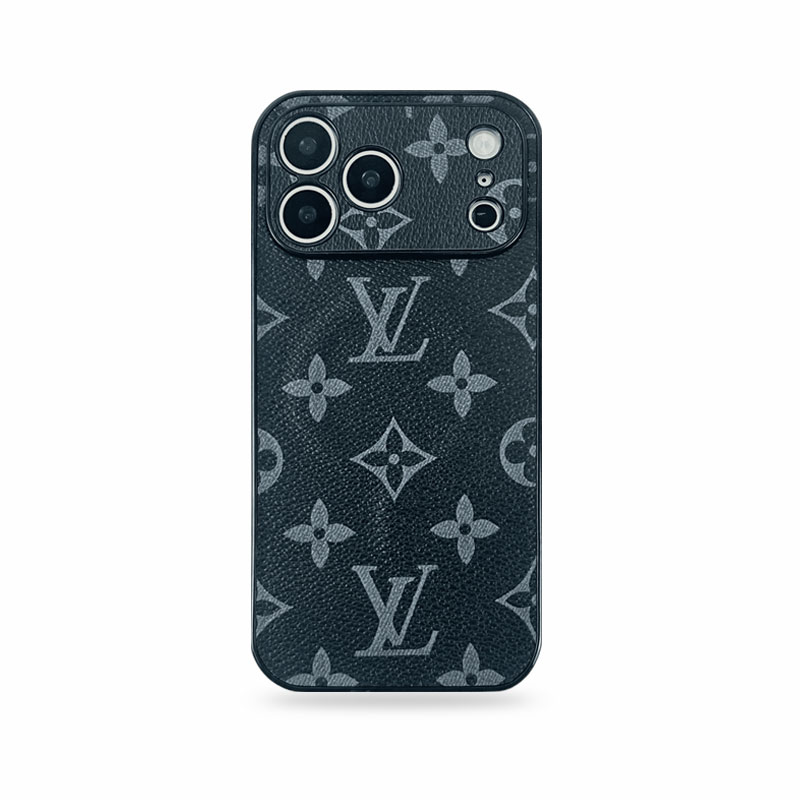 Elegant Leather Monogram Magnetic iPhone Case（Magsafe） For iPhone 17 Series-CMLV047