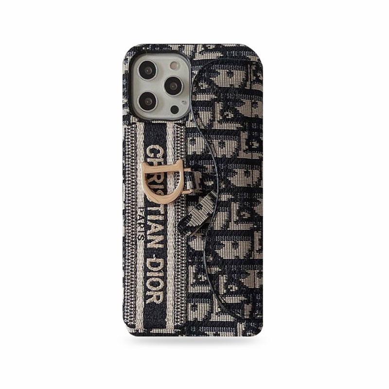 Dior iPhone Case With Practical Card Holder Slot