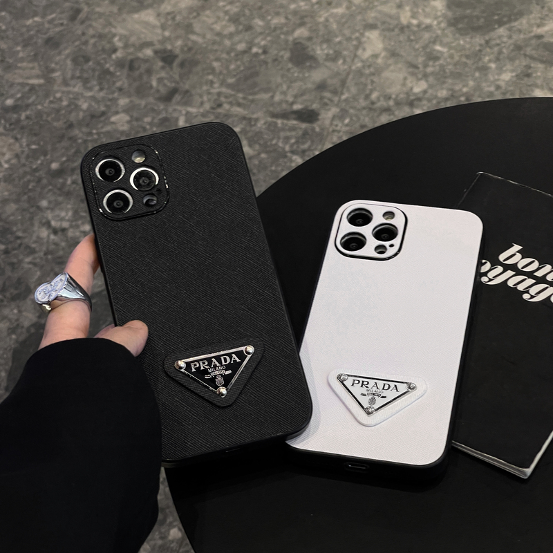 PR iPhone Case Leather Black-QB240513-GTOCASE