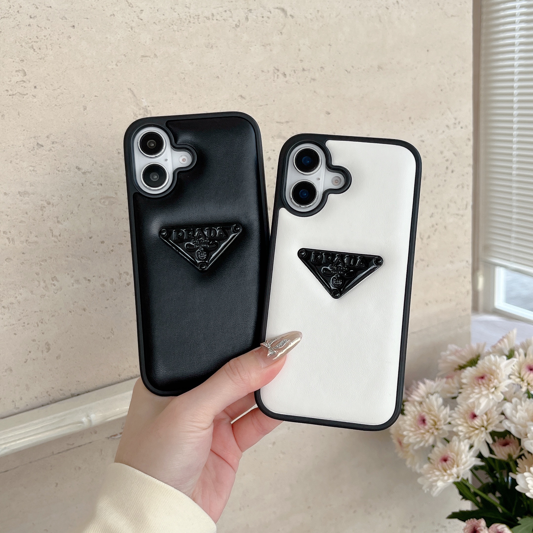 Puffer PR iPhone Case White-YHK251503