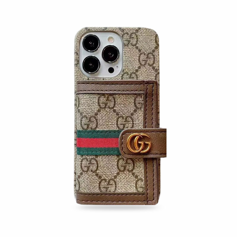 Gucci iPhone Case With Wallet Classic Protective Cover