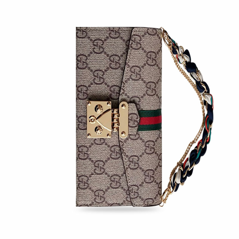 GG iPhone Case With Wallet And Strap-XKK251836