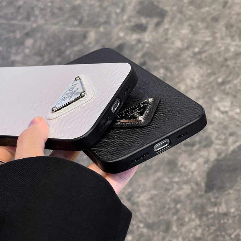 PR iPhone Case Leather White-QB240513-GTOCASE