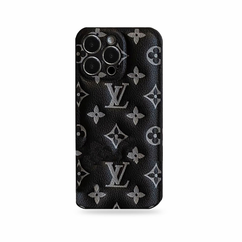 Luxury Leather LV iPhone Case Stylish and Durable Protection