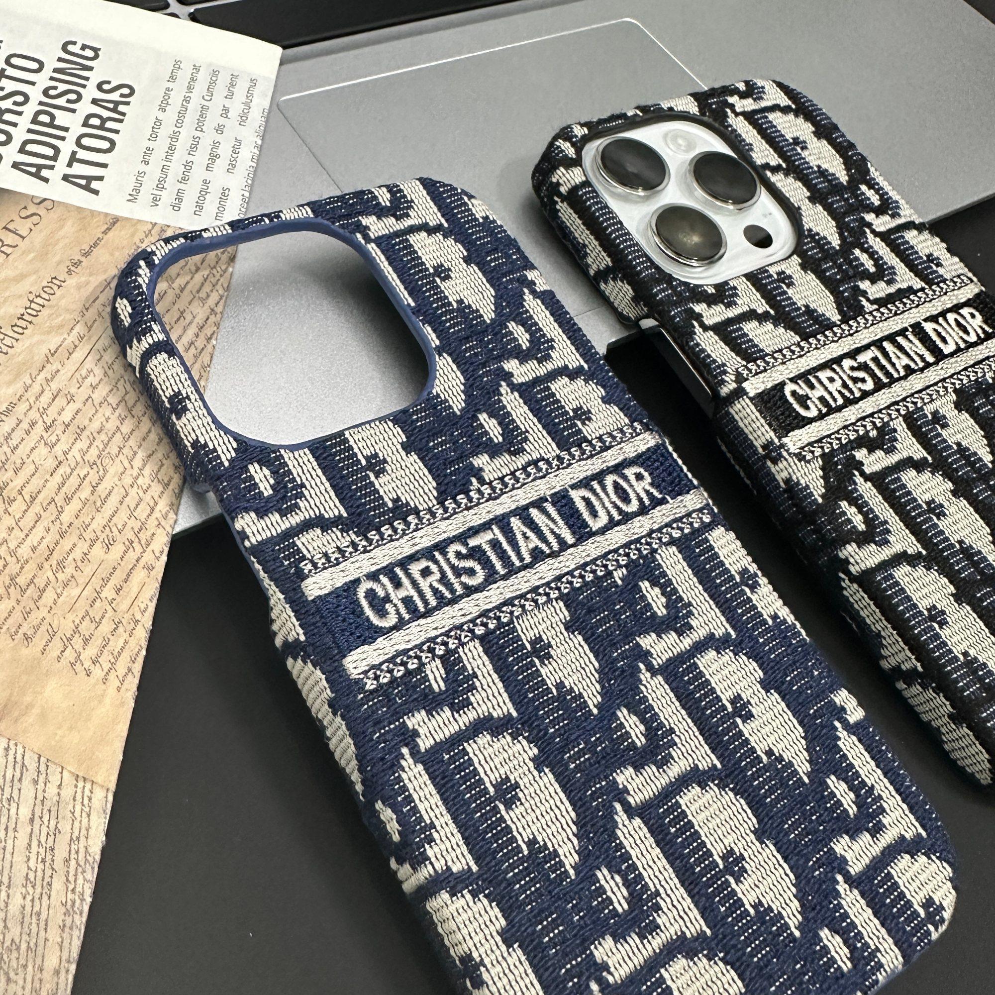 Fabric Art CD iPhone Case Black-JDL251023