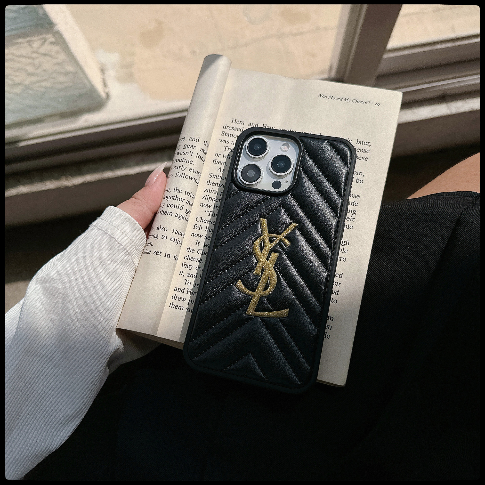 Puffer YL iPhone Case White-SFK250905