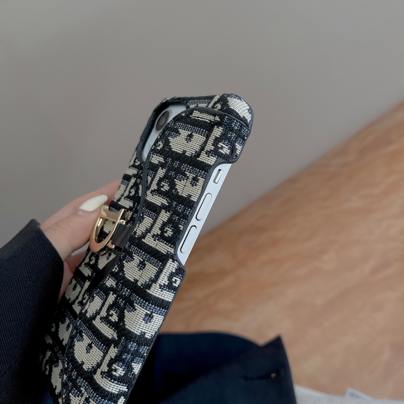 CD iPhone Case With Card Holder Black-BY240112-GTOCASE