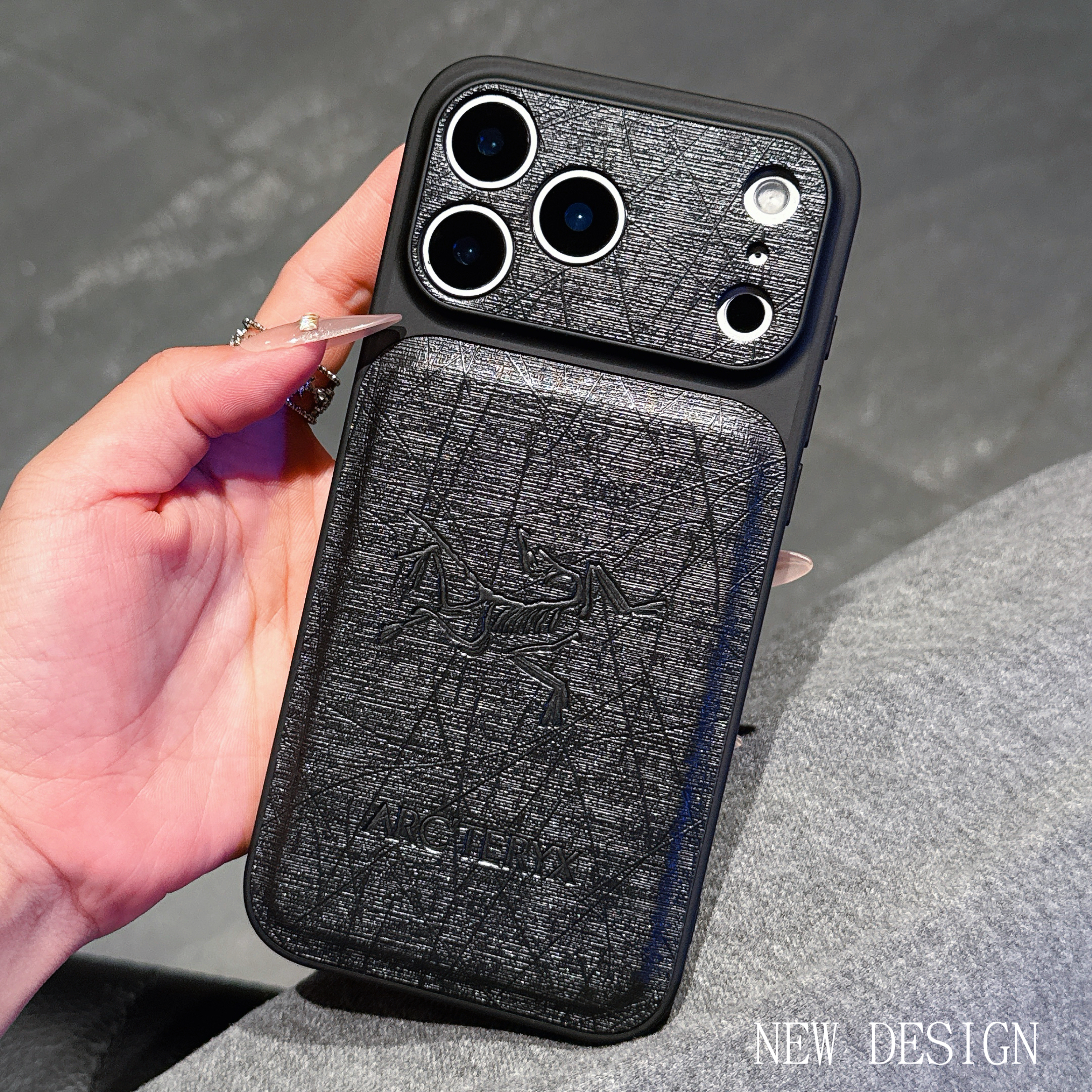 Elegant APX iPhone case orange– GZLV008