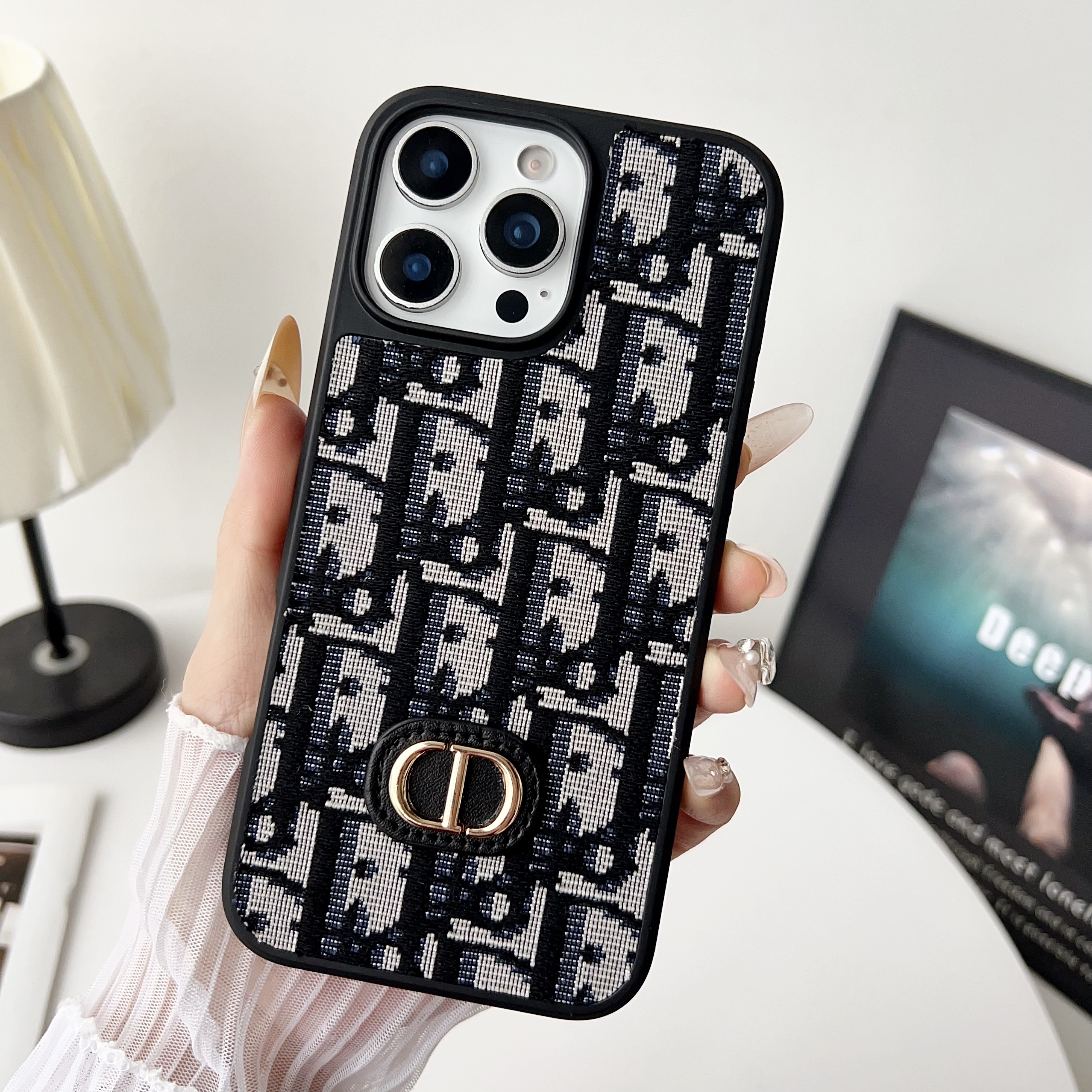 Classic CD iPhone Case Black-JDK251827