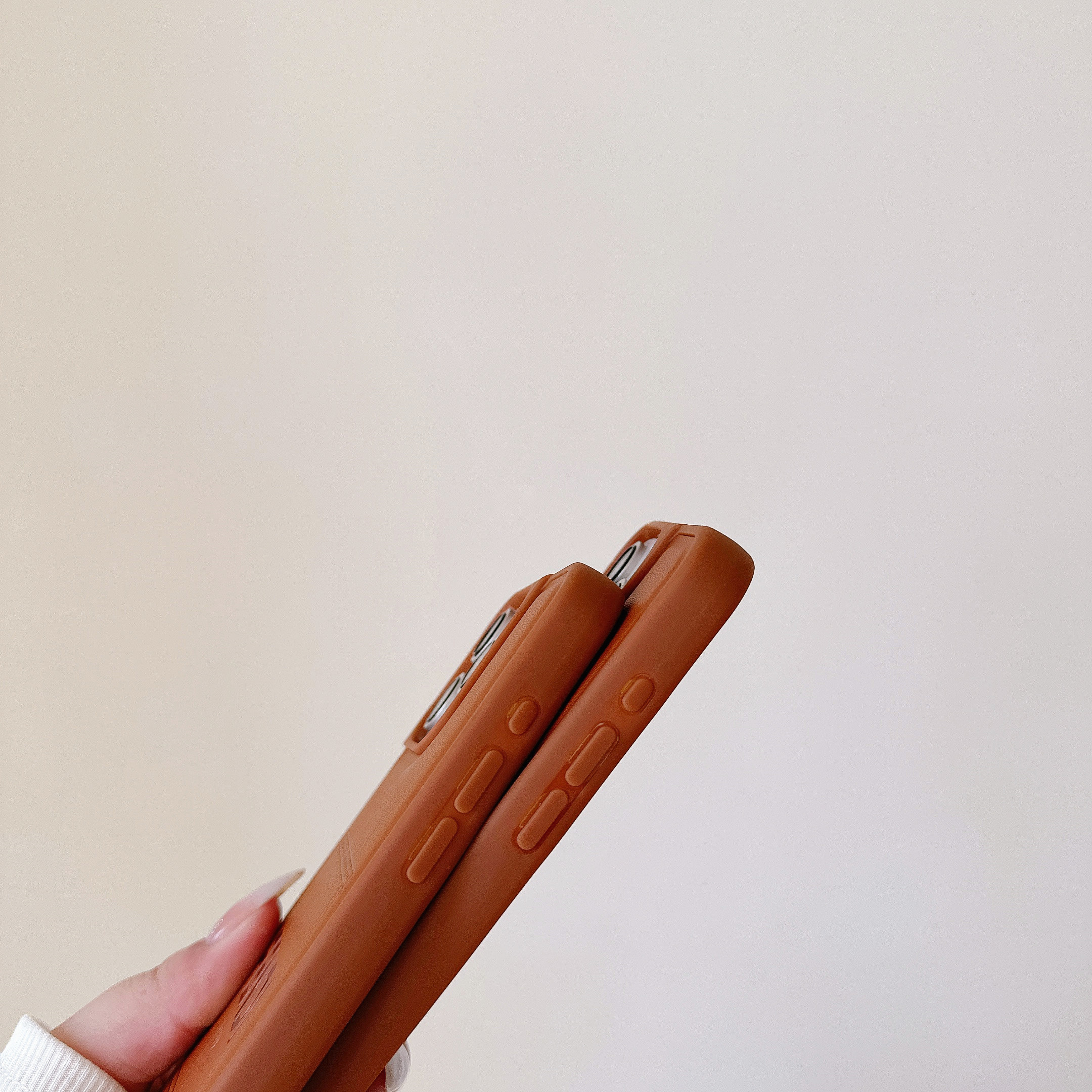 Leather FD iPhone Case Brown-YHK251112