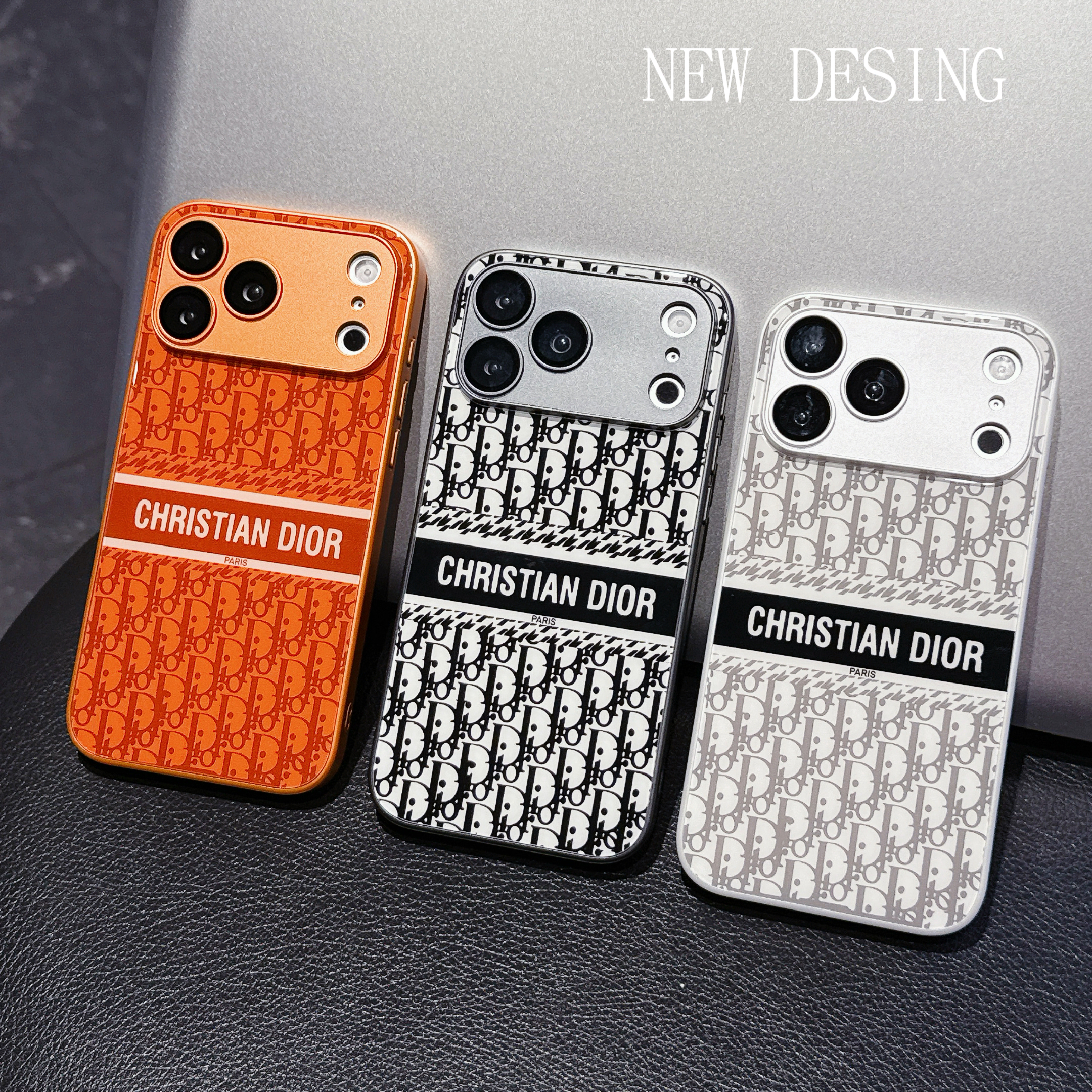 High-quality CD iPhone case orange– GZLV0010