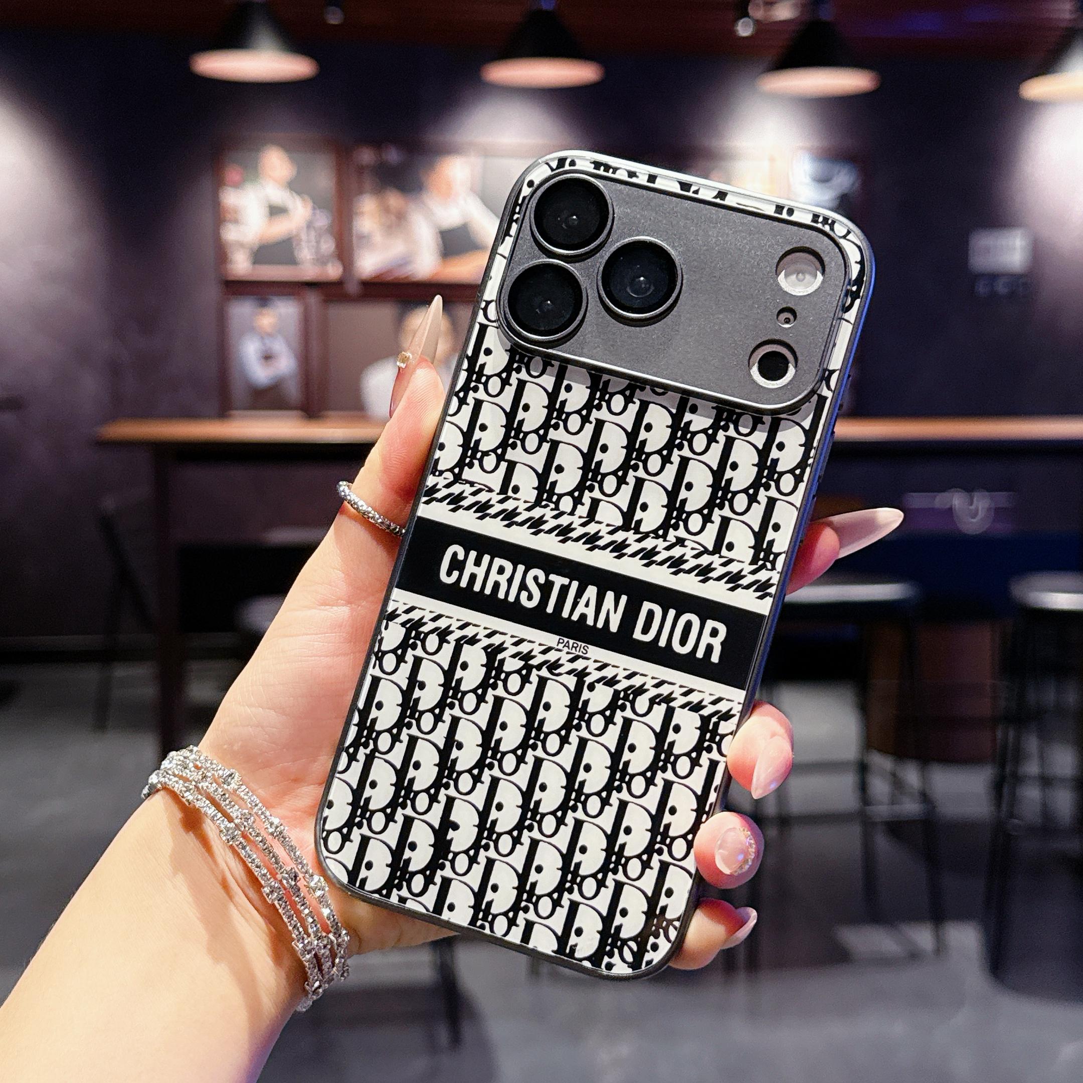 High-quality CD iPhone case orange– GZLV0010