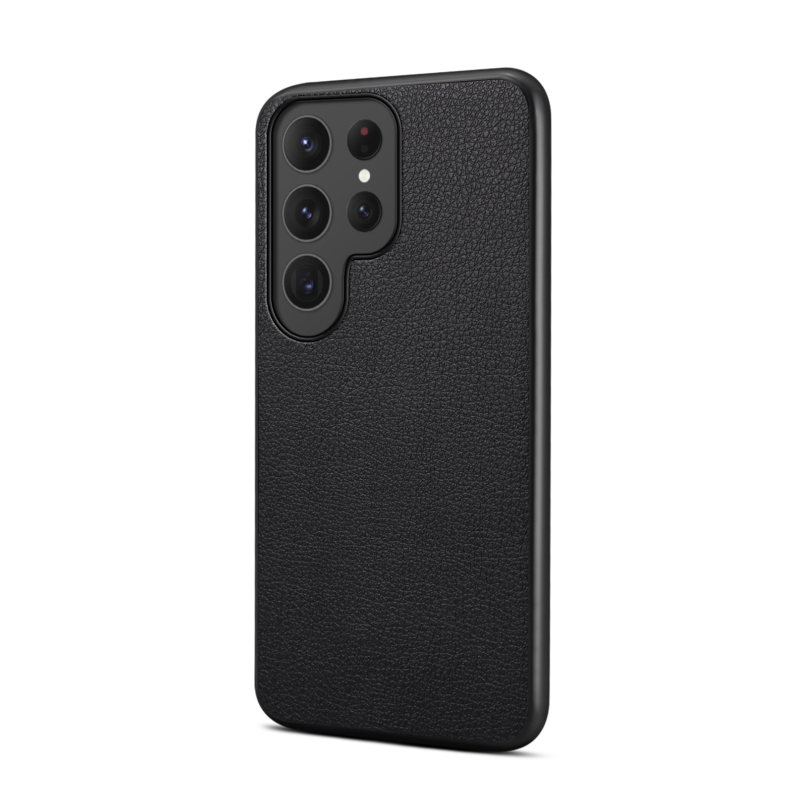 Leather Phone Case For Samsung Black-DSK241705-GTOCASE