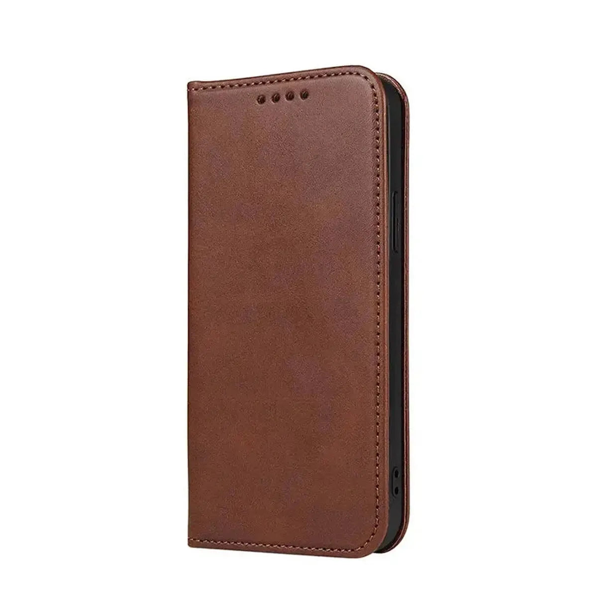 Premium Leather iPhone Case With Magnetic Folio Wallet-ZCK250927