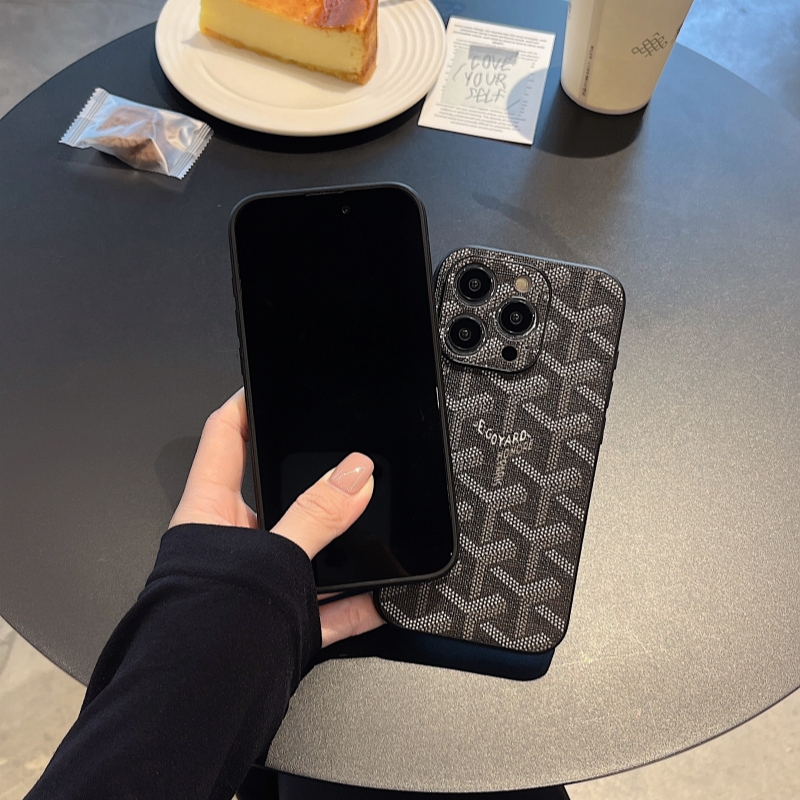 Classic GD iPhone Case With Lens Protection Black-JDK251415