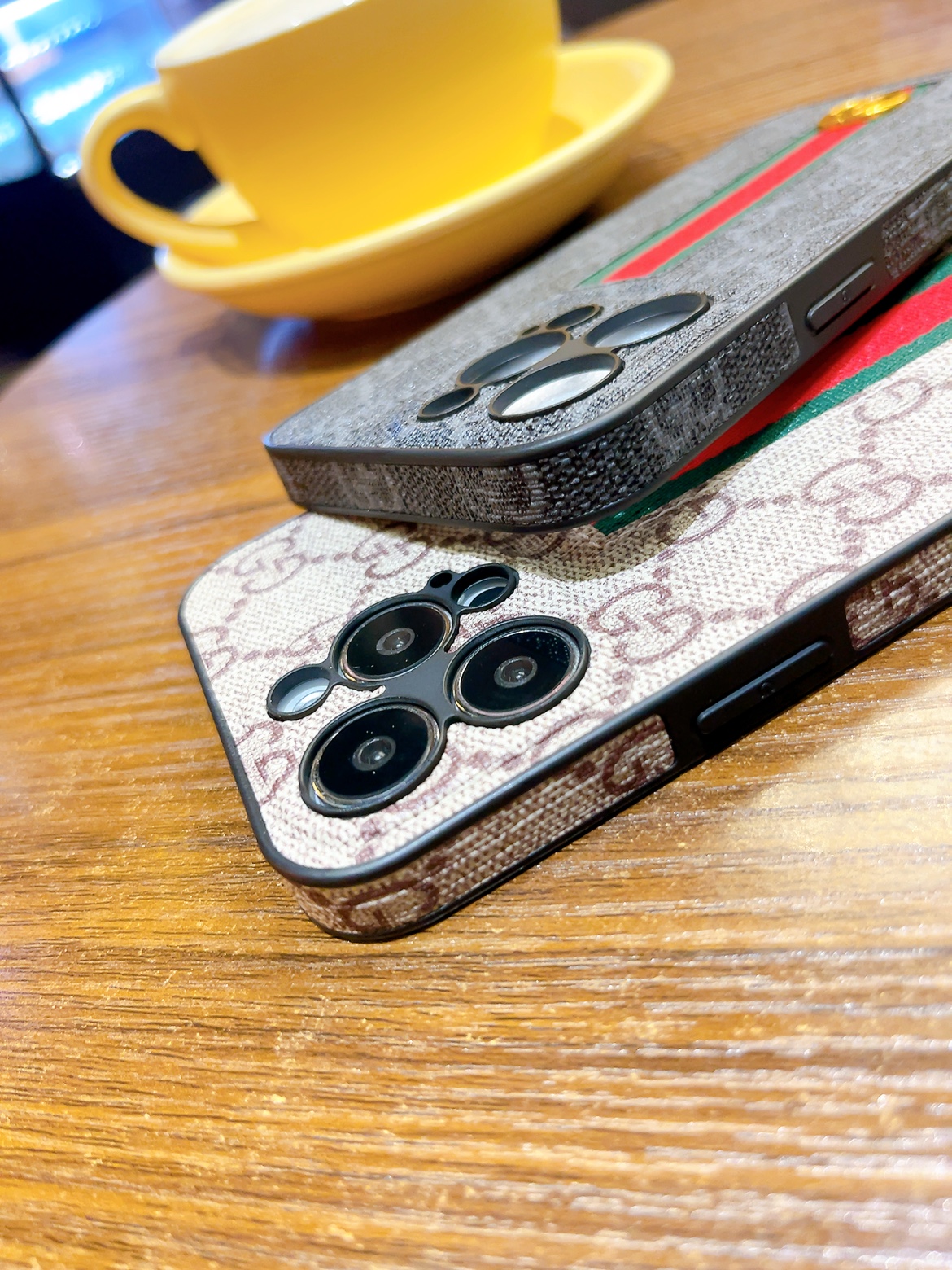 Classic GG iPhone Case Blue -JD240424-GTOCASE