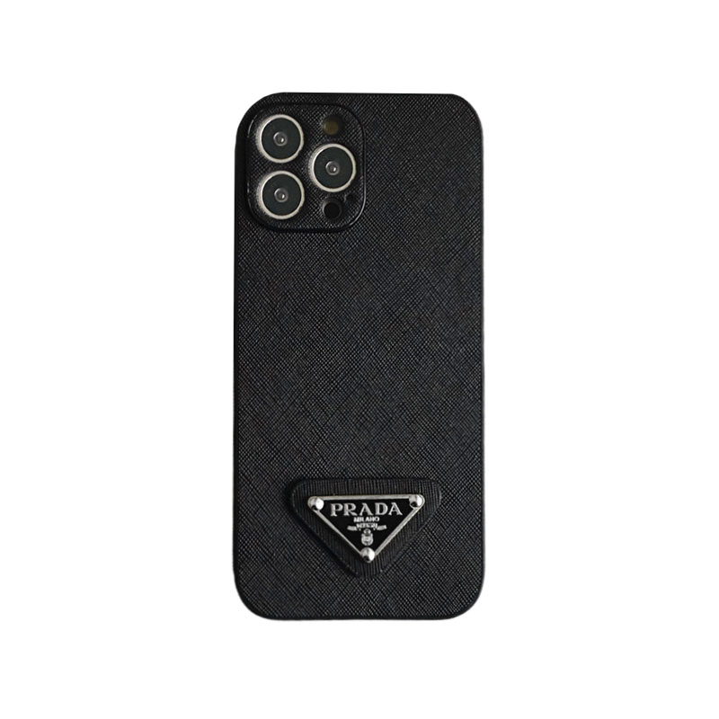 PR iPhone Case Leather Black-QB240513-GTOCASE