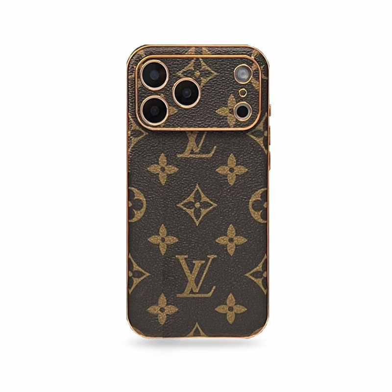 Luxury Monogram iPhone Case Big Printing For iPhone 17 Series-CRK250945