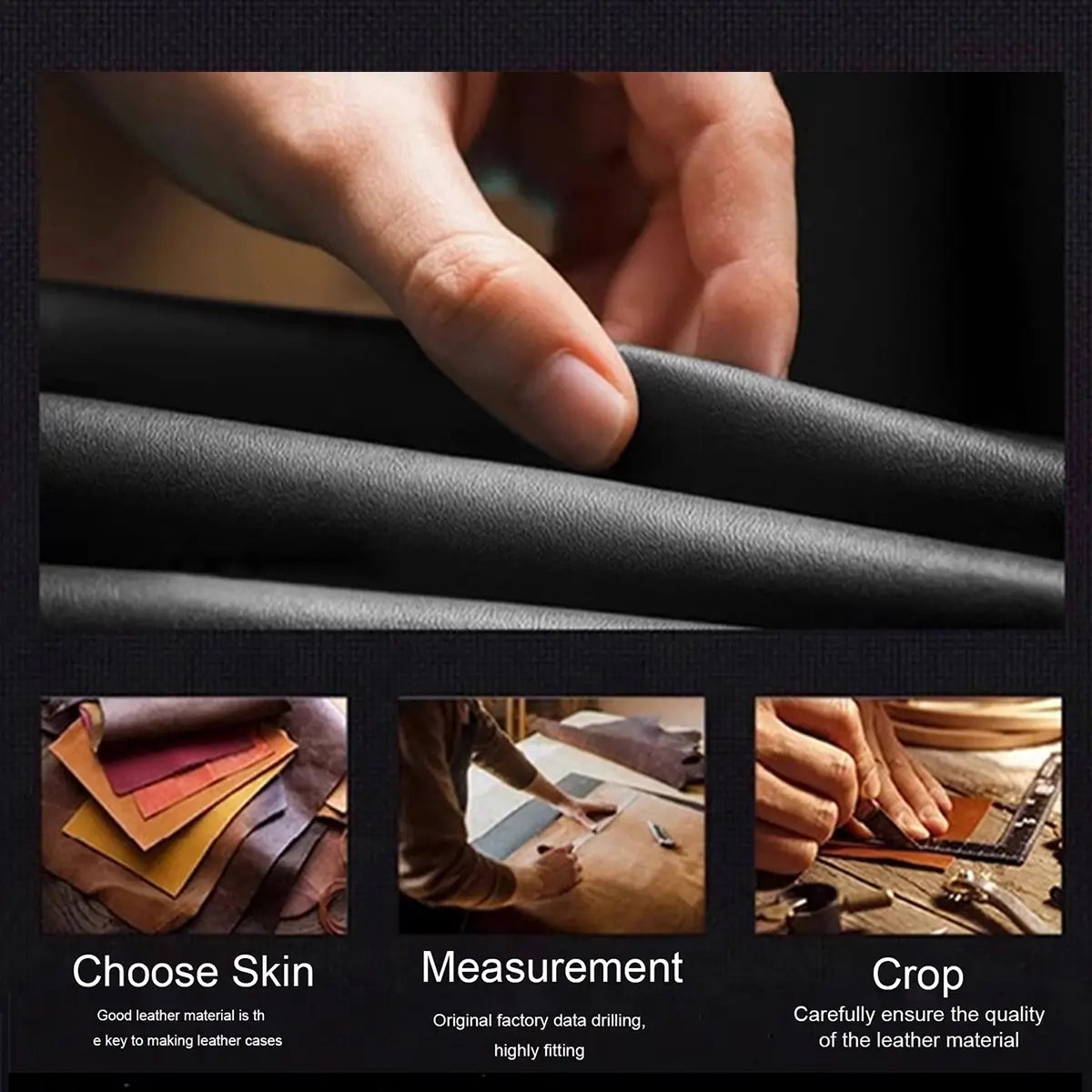 Luxury Leather Invisible Stand iPhone Case-NPK251156